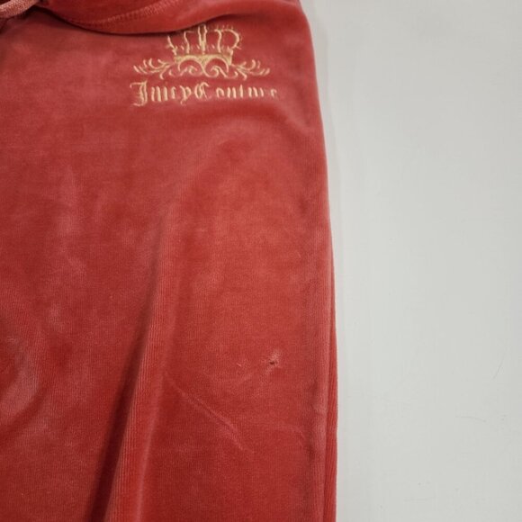 Juicy Couture Pink Tracksuit Sleepwear Size M/L Y2K Pink Melon Matching Pants - Picture 5 of 16